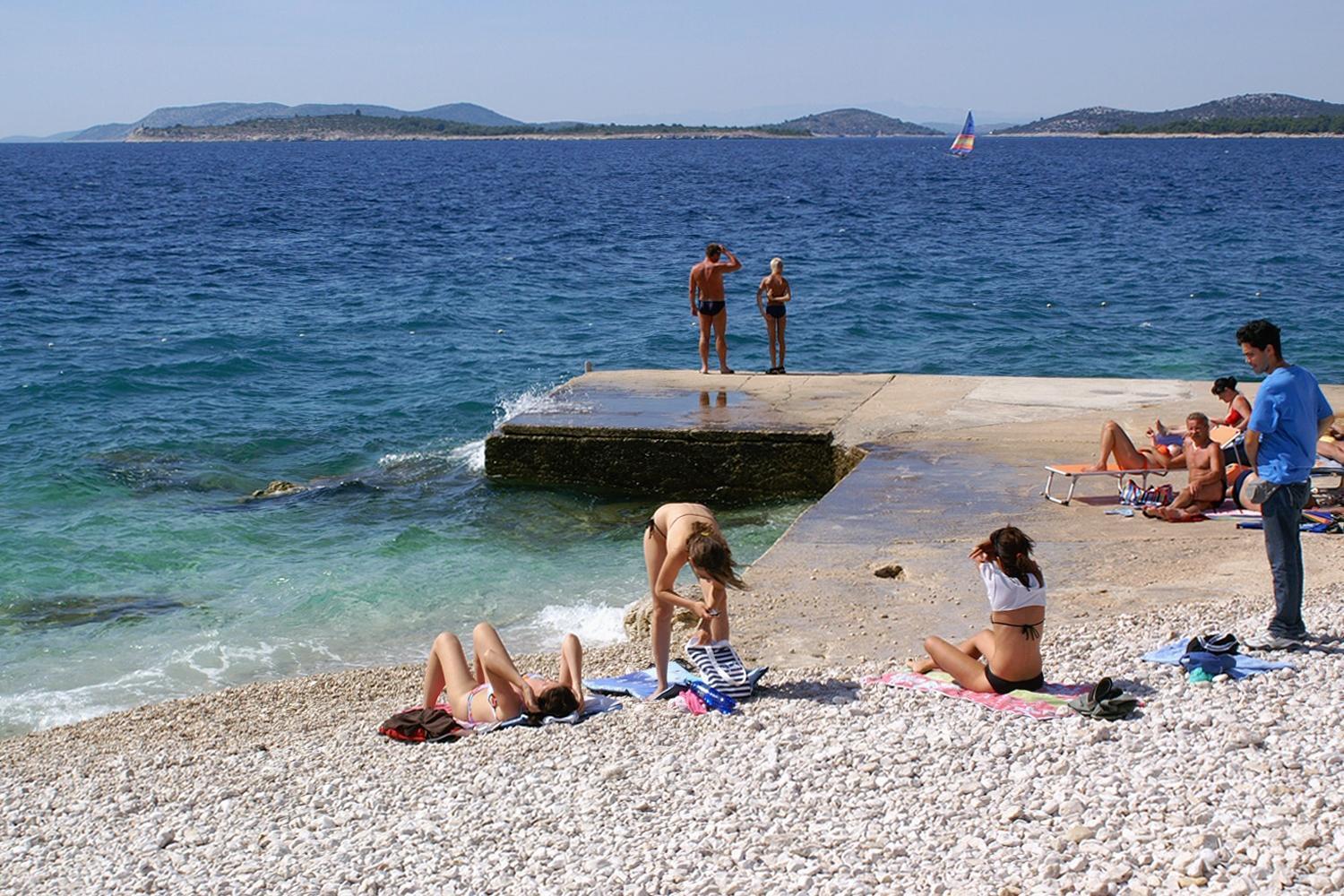 Family Friendly House With A Parking Space Primosten - 17979 Εξωτερικό φωτογραφία